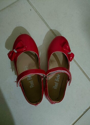 Vicco Kırmızı Tokalı Ayakkabı