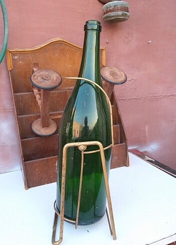 Üç litrelik şişe ve avrupa sehpası 50 cm  - Görsel 2