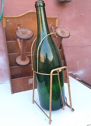 Üç litrelik şişe ve avrupa sehpası 50 cm  - Görsel 3