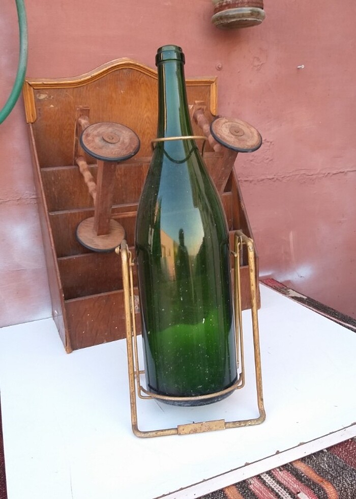 Üç litrelik şişe ve avrupa sehpası 50 cm  - Görsel 4