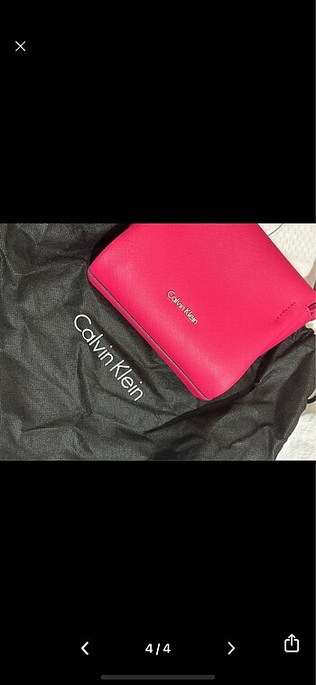 Beden pembe Renk Calvin Klein çanta