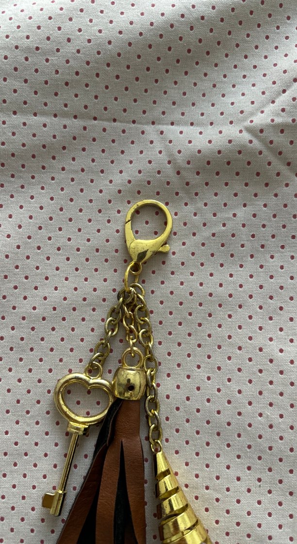 Çanta süsü Püsküllü Anahtarlık - Görsel 2