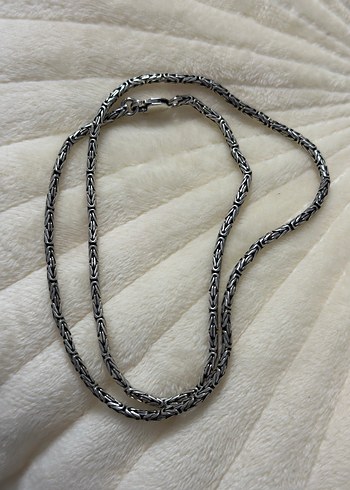 Gümüş kral Erkek Kolye Zinciri - Görsel 4