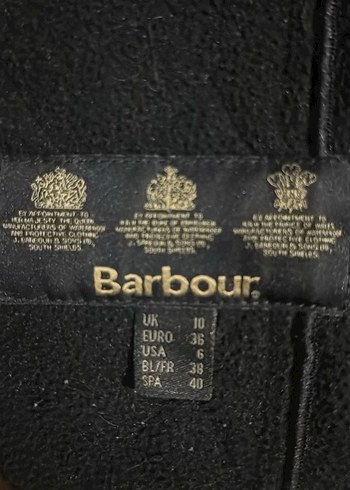 Barbour kapitone kemerli - Görsel 3