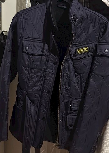Barbour kapitone kemerli - Görsel 5