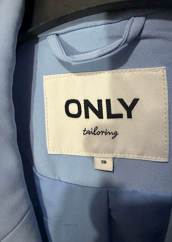 Mavi Pastel Renkli Kadın Blazer Ceket - Görsel 4