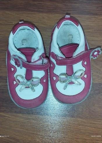 Kız Bebek Pembe Cırt Cırtlı İlk Adım Ayakkabısı. 20-21 no - Görsel 10