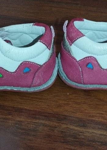 Kız Bebek Pembe Cırt Cırtlı İlk Adım Ayakkabısı. 20-21 no - Görsel 5