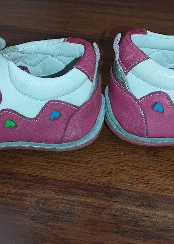 Kız Bebek Pembe Cırt Cırtlı İlk Adım Ayakkabısı. 20-21 no - Görsel 4