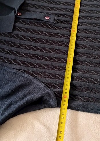 Düğmeli Erkek Triko L beden  Kazak - Görsel 3