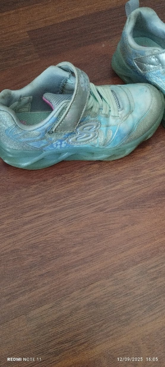 Skechers 28 no kız Çocuk Turkuaz Spor Ayakkabı. - Görsel 2