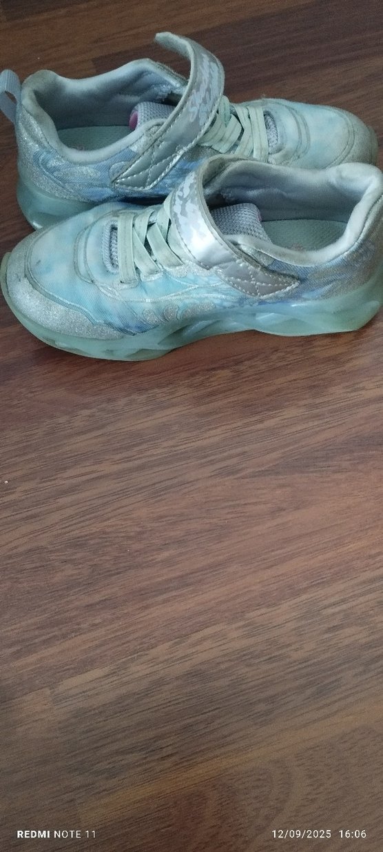 Skechers 28 no kız Çocuk Turkuaz Spor Ayakkabı. - Görsel 5