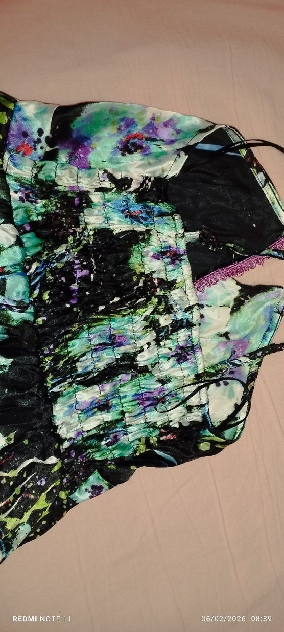 38 beden askılı elbise. - Görsel 4