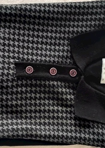 Gri Düğmeli Erkek Triko L beden  Kazak - Görsel 5