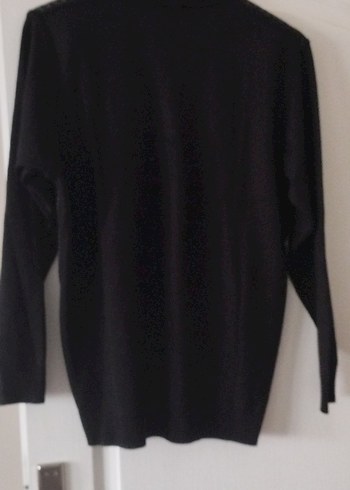 Gri Düğmeli Erkek Triko L beden  Kazak - Görsel 3