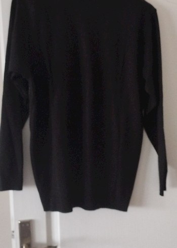 Gri Düğmeli Erkek Triko L beden  Kazak - Görsel 2