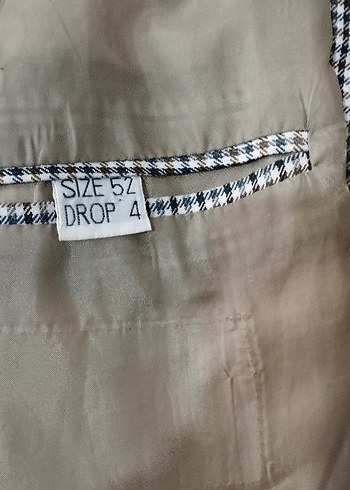 Gri Erkek regular 52/4 drop ceket - Görsel 7