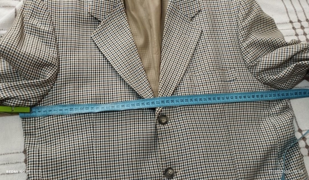 Gri Erkek regular 52/4 drop ceket - Görsel 4