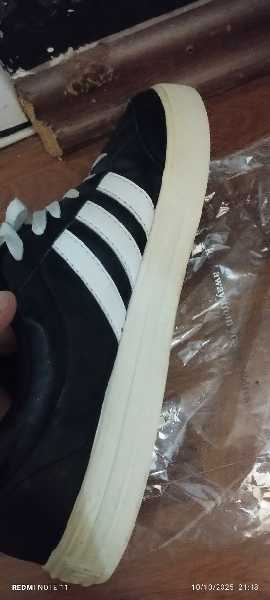 Siyah Adidas Erkek Spor Ayakkabı. - Görsel 4