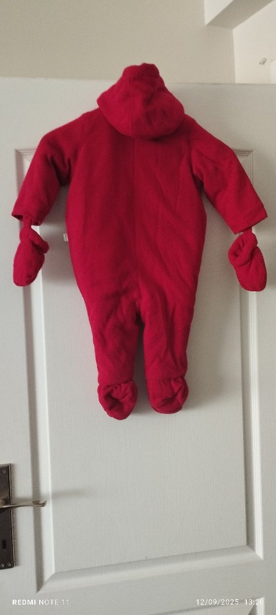 LC Waikiki Unisex 6-9 ay arası astronot bebek tulum - Görsel 2