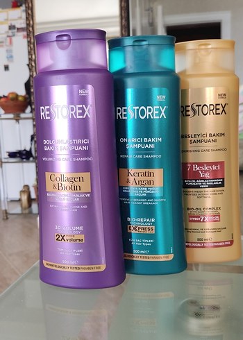 Restorex Onarıcı ve Besleyici Şampuan Seti