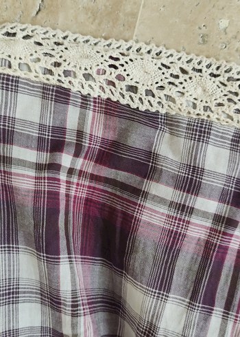 Dantel Detaylı Straplez Kısa Tulum - Görsel 2