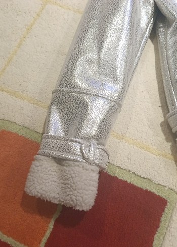 Metalik Kemerli Kadın Ceket - Görsel 3