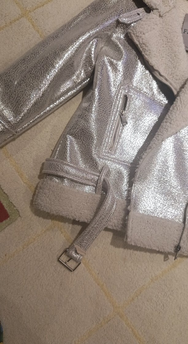 Metalik Kemerli Kadın Ceket - Görsel 5