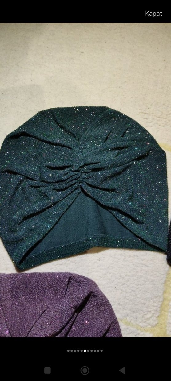 Kadın simli boneler - Görsel 3