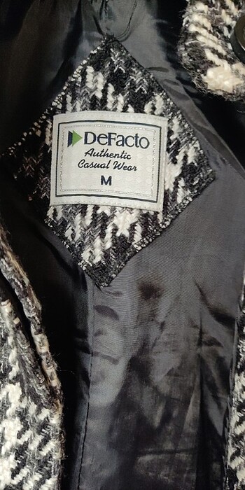 Defacto DeFacto fit kaşe kaban