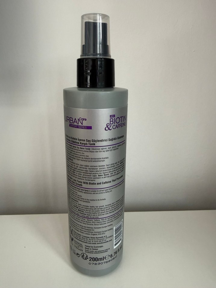 Urban Biotin & Kafein Saç Toniği Sprey - Görsel 2