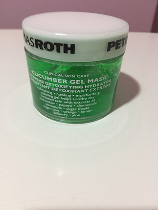 Peter thomas roth cucumber gel mask nemlendirici yuz maskesi 