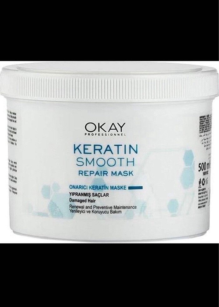 Okay keratin saç maskesi - Görsel 2