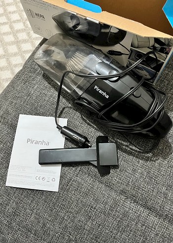 Piranha Gri Araç Süpürgesi - Görsel 3