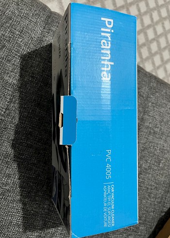 Piranha Gri Araç Süpürgesi - Görsel 2