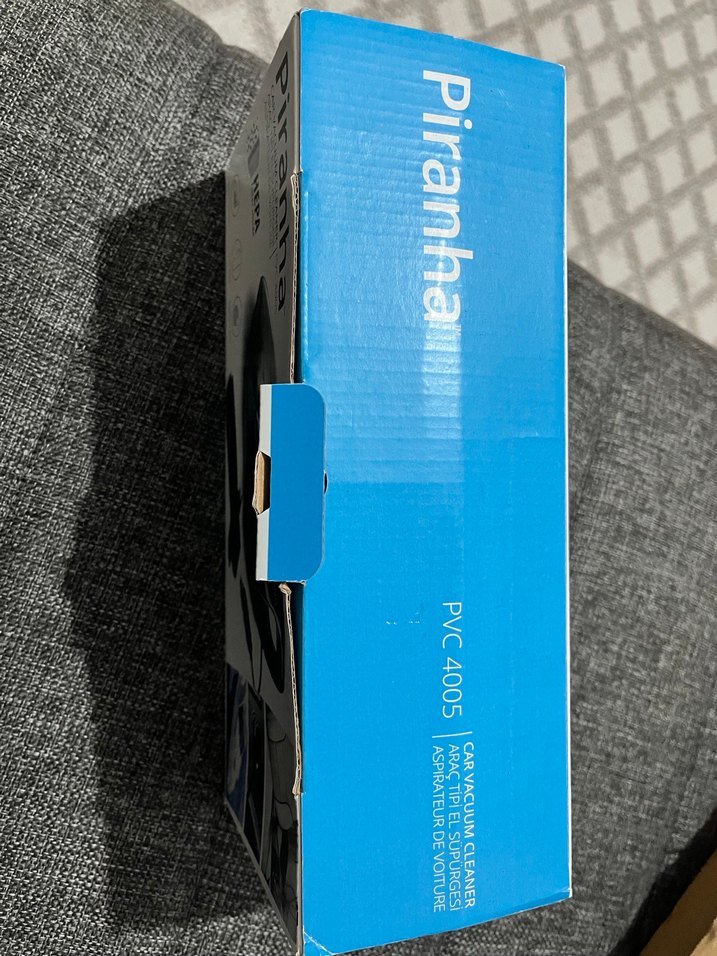 Piranha Gri Araç Süpürgesi - Görsel 2