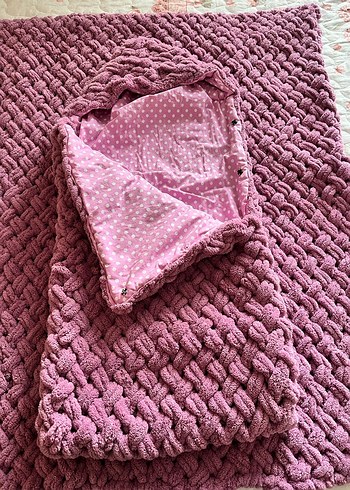 Örgü Çocuk Battaniyesi - Görsel 3