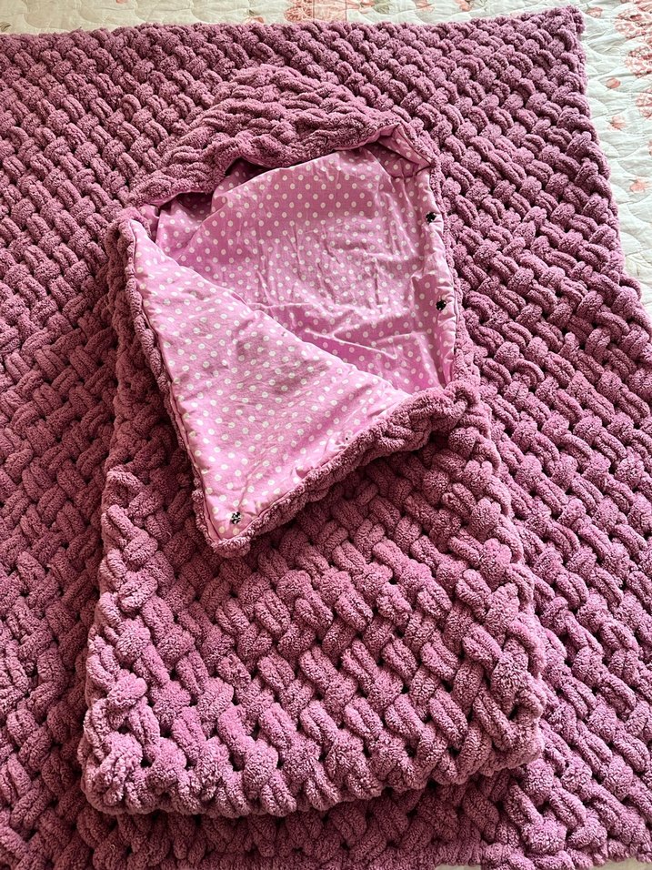 Örgü Çocuk Battaniyesi - Görsel 3