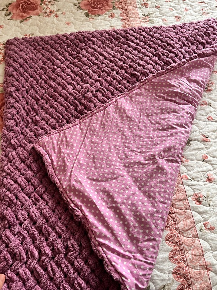 Örgü Çocuk Battaniyesi - Görsel 2