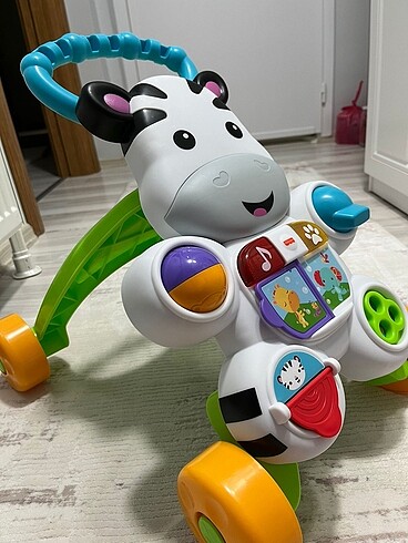Beden beyaz Renk Fisher price zebra yürüteç