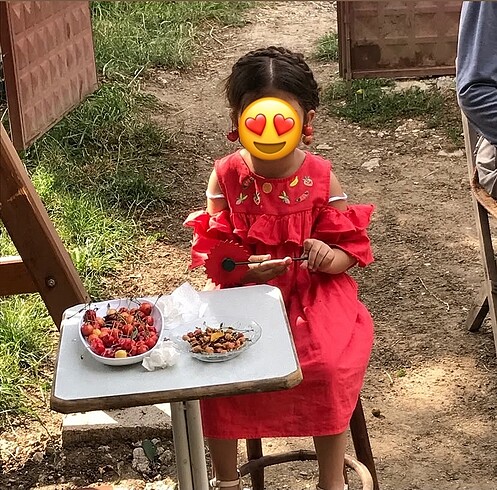 Fırfırlı elbise - Görsel 5