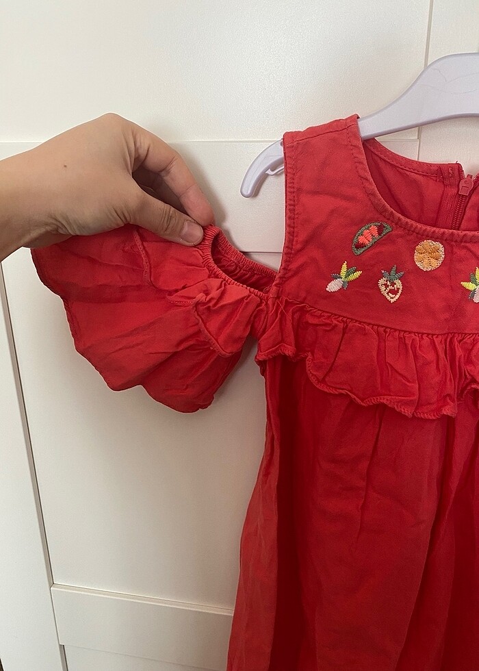 Fırfırlı elbise - Görsel 2