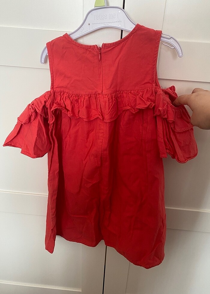 Fırfırlı elbise - Görsel 3