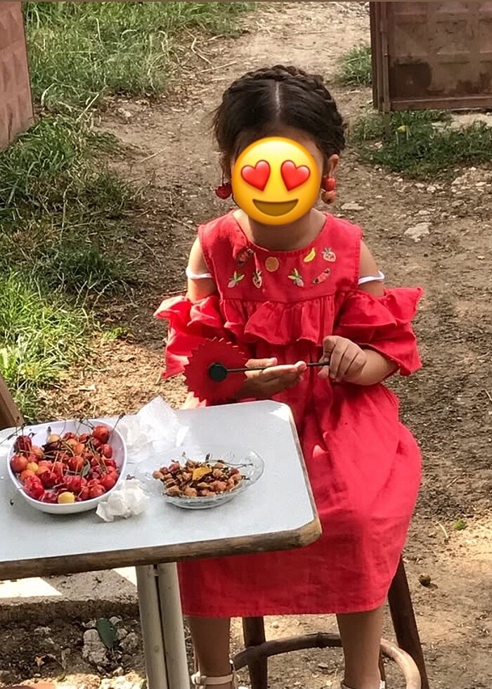 Fırfırlı elbise - Görsel 5