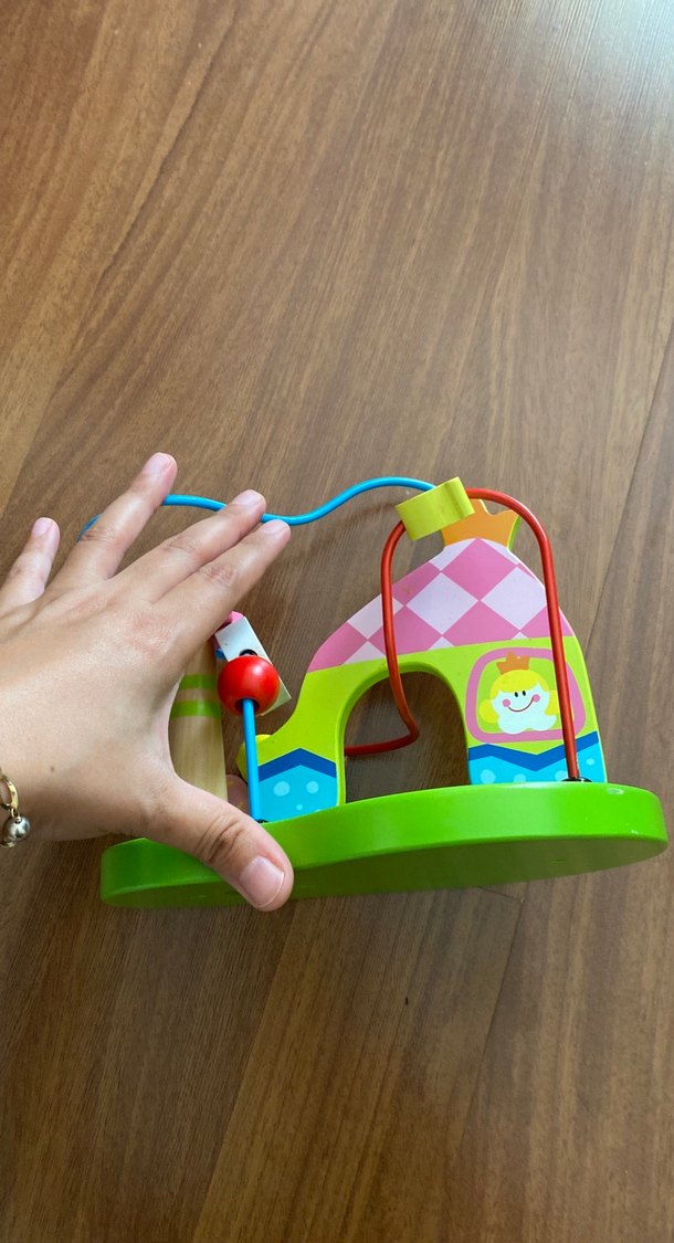 Renkli Ahşap Eğitici Oyuncak - Görsel 4