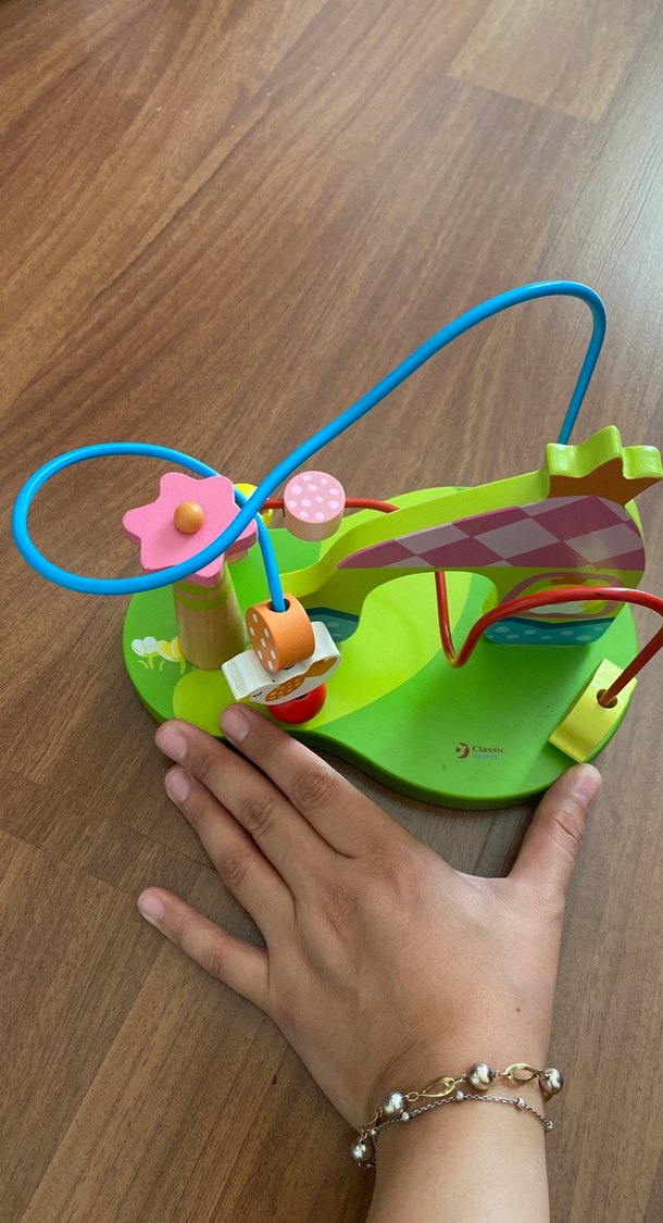 Renkli Ahşap Eğitici Oyuncak - Görsel 3