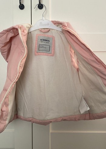 Kız Çocuk Kapüşonlu Şişme Yelek - Görsel 3