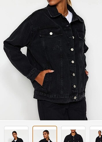 xs Beden Trendyolmilla Jean Ceket