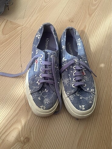 Superga desenli spor ayakkabı
