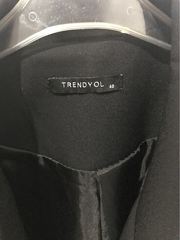 40 Beden siyah Renk Trendyolmilla blazer ceket